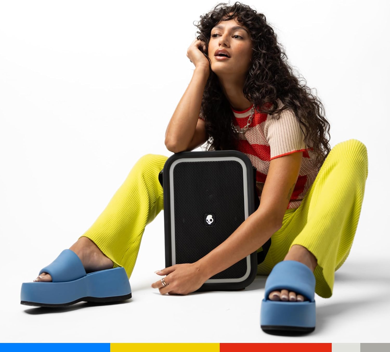 Altavoz portátil inalámbrico Bluetooth Skullcandy Stomp para fiestas